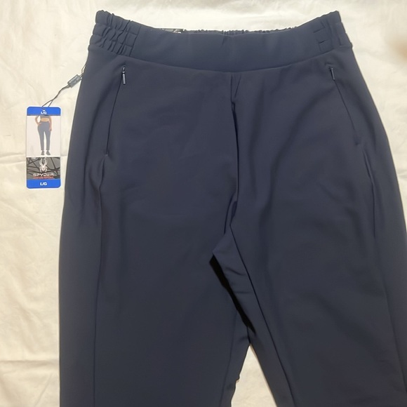 NWT sz XL Spyder Women's Navy Active Sport Pants - Picture 2 of 7